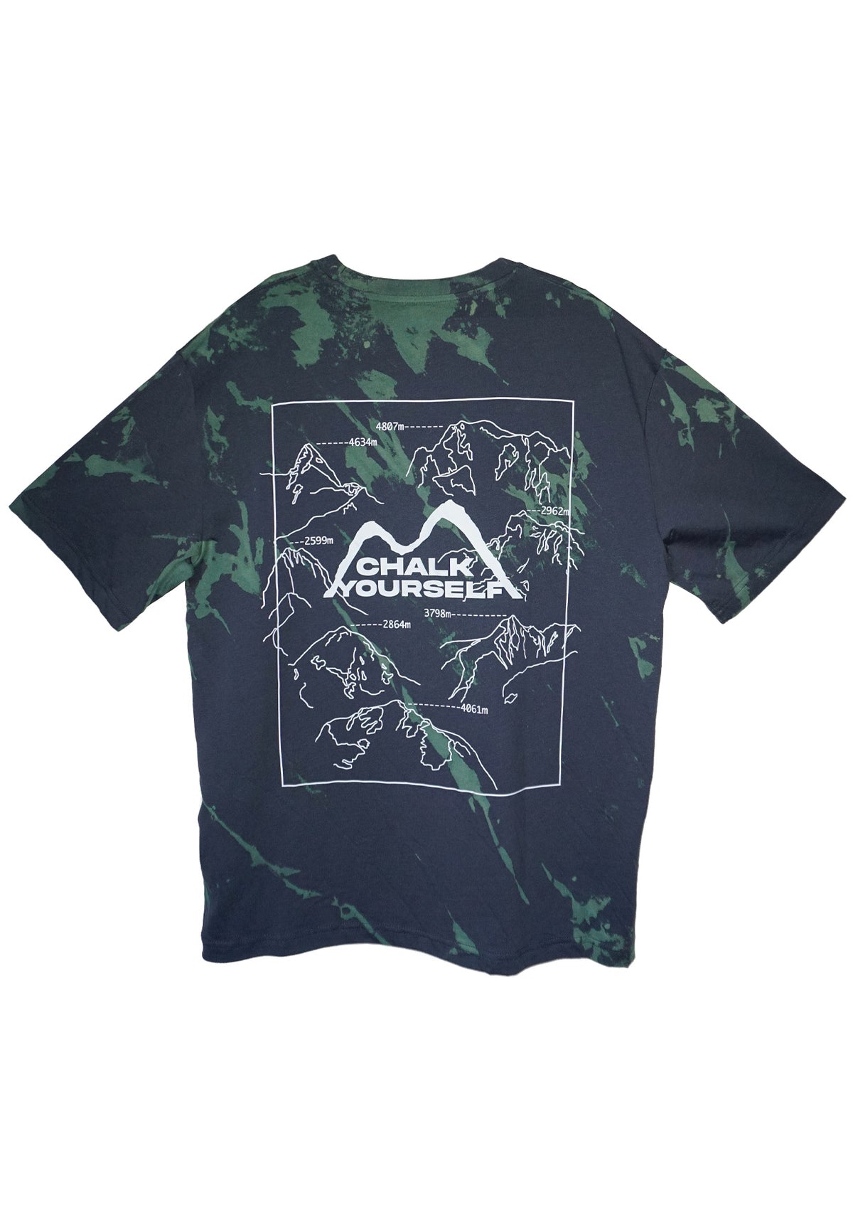 Summit Collection Tee – Reverse Tie-Dye