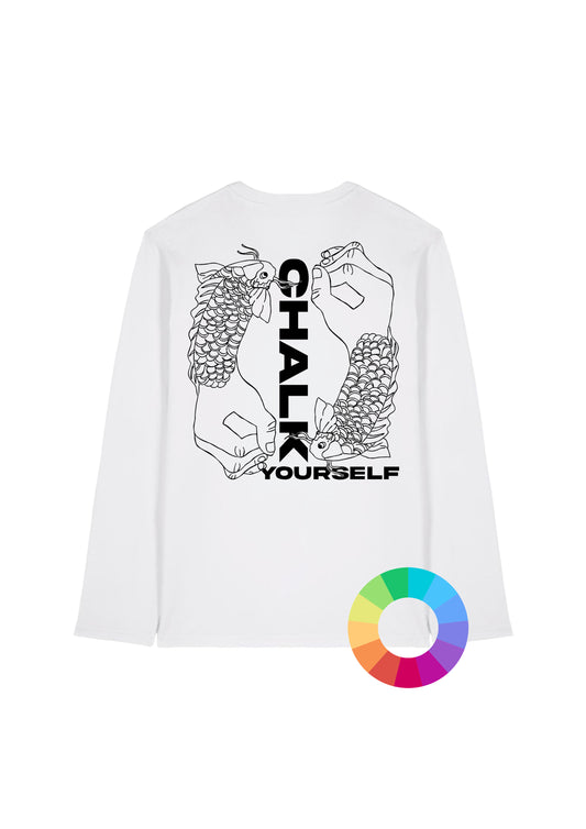 Fischi Wünschi – Individuelles Wunschfarben Batik Longsleeve